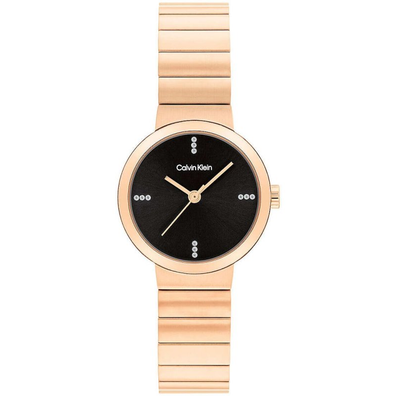 Calvin Klein - Orologio Donna Timeless - Acciaio - Nero