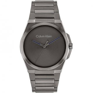 Calvin Klein - Orologio Uomo Meta Minimal - Acciaio Grigio