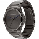 Calvin Klein - Orologio Uomo Meta Minimal - Acciaio Grigio