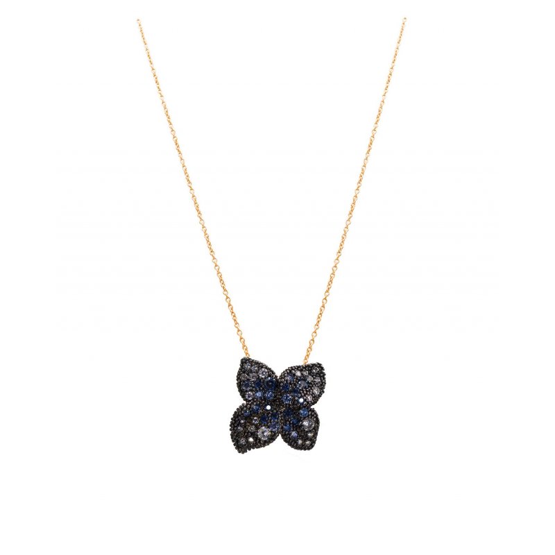 Alisei Milano - Collana Fiore - Tanzanite Bianco - Argento925