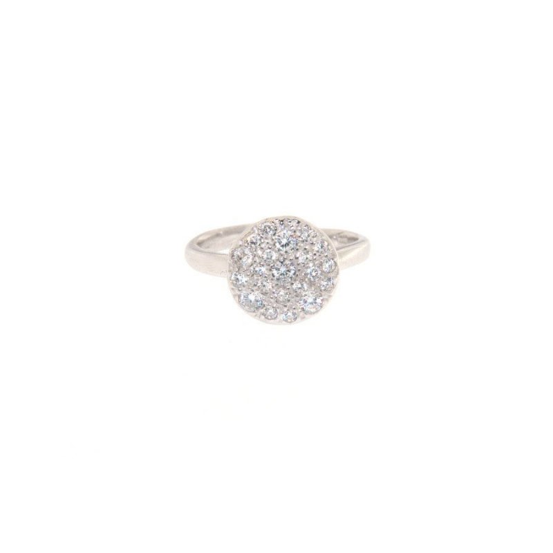 Alisei Milano - Anello Pavè Tondo - Argento 925