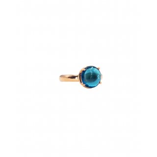 Alisei Milano - Anello Pietra Blu - Argento 925 Rosè