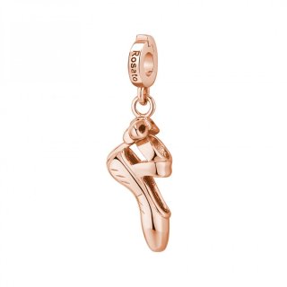 Rosato - Charm Scarpetta Danza - Argento - Oro Rosa