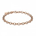 Rosato - Bracciale Catena - Argento - Oro Rosa