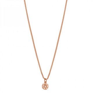 Rosato - Collana Margherita - Argento - Zirconi