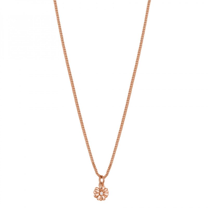 Rosato - Collana Margherita - Argento - Zirconi
