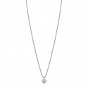 Rosato - Collana Cuore - Argento 925 - Zirconi