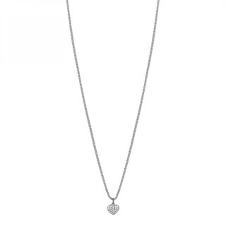 Rosato - Collana Cuore - Argento 925 - Zirconi