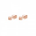 Rosato - Orecchini Lobo - Argento - Oro Rosa