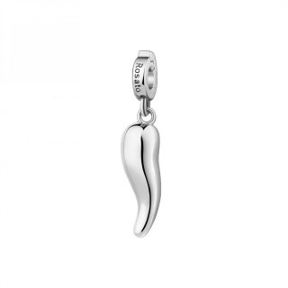 Rosato - Charm Cornetto - Argento 925‰ - Portafortuna