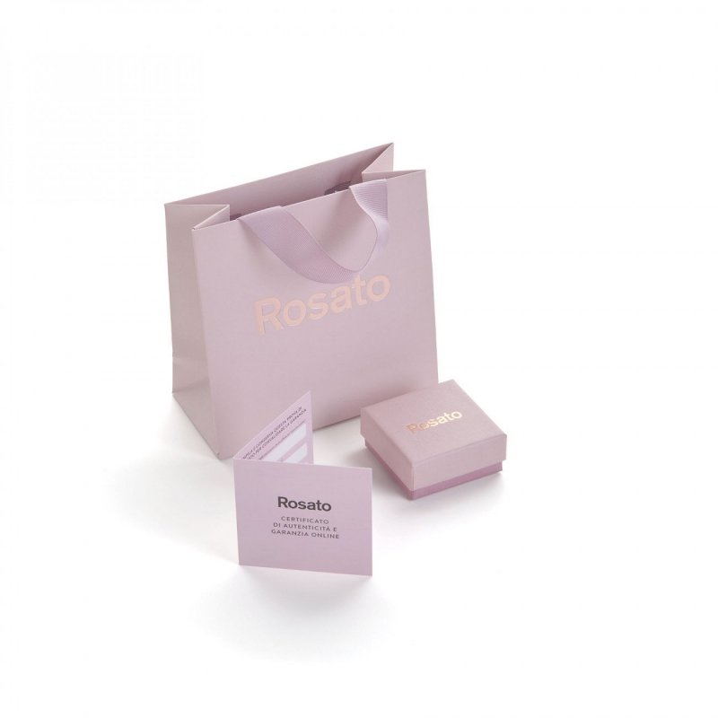 Rosato - Charm Ciuccio - Argento - Oro Rosa