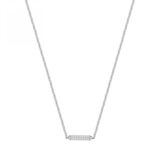 Rosato - Collana Corta - Argento 925‰ - Zirconi