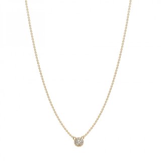 Rosato - Collana Corta - Argento - Placcatura Oro Giallo