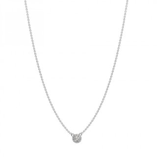 Rosato - Collana Corta - Argento - Zirconi