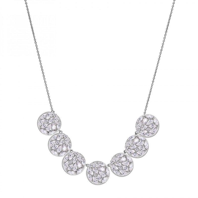 Rosato - Collana Corta - Argento 925‰ - Zirconi