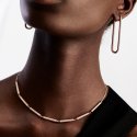 Rosato - Collana Corta - Argento 925‰ - Zirconi