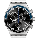 Swatch - Dark Blue Irony - Acciaio Inox - Elegante