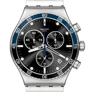 Swatch - Dark Blue Irony - Acciaio Inox - Elegante