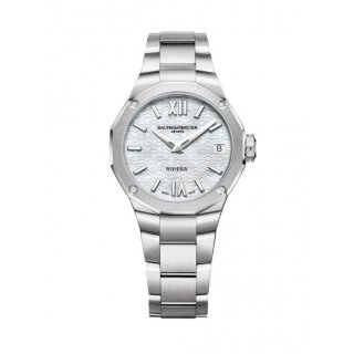 Baume&Mercier - Bmm0A10729 Riviera - Acciaio - Diamanti