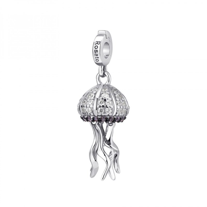 Rosato - Charm Medusa - Argento - Zirconi
