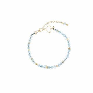 Maman Et Sophie - Bracciale Pietre Acquamarina - Argento