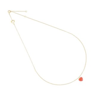Maman Et Sophie - Girocollo Cuore Corallo - Oro 18Kt