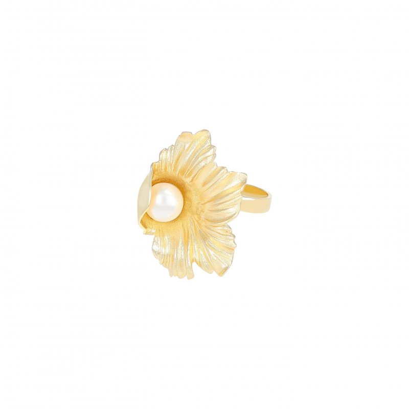 Nivy - Anello Denia - Perle Vere - Eleganza Naturale
