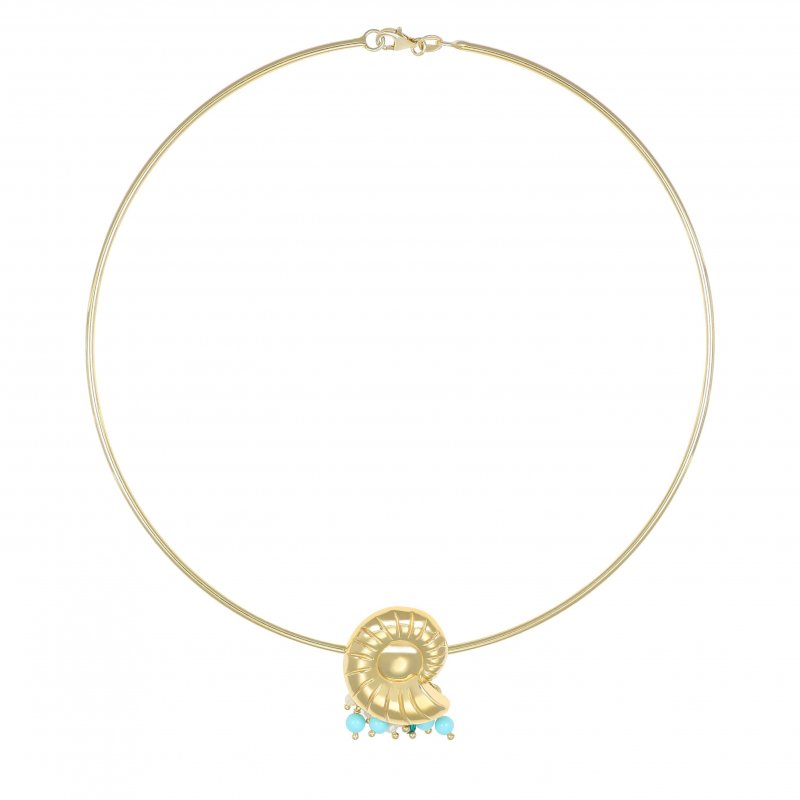 Nivy - Collana Rigida Sabina - Conchiglia - Eleganza