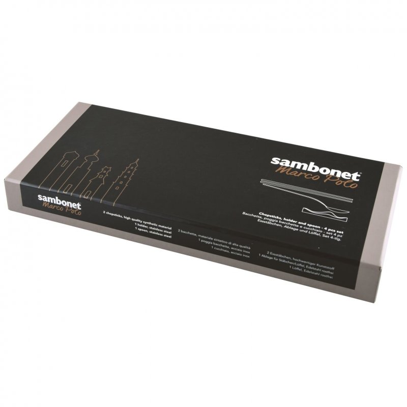 Sambonet - Set Bacchette Marco Polo - Acciaio Inox