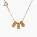 Lucedeimieiocchi - Collana Athena Small - Argento Dorato