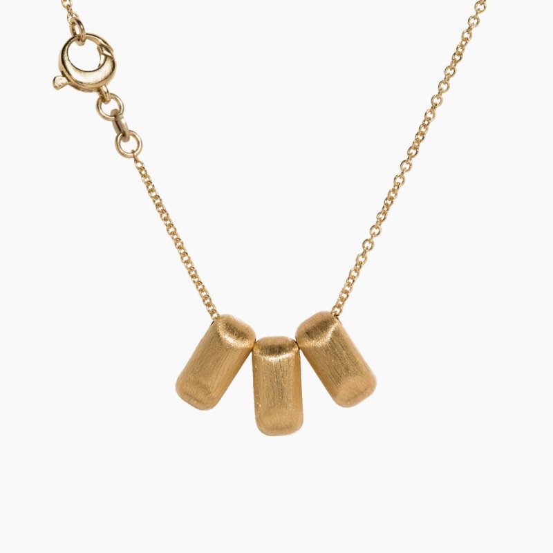 Lucedeimieiocchi - Collana Athena Small - Argento Dorato