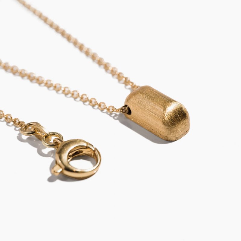 Lucedeimieiocchi - Collana Athena Small - Argento Dorato