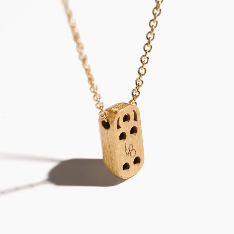 Lucedeimieiocchi - Collana Athena Small - Argento Dorato