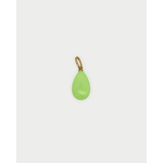 Charm Goccia Giada Green