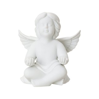 Rosenthal - Angelo In Meditazione - Weiss Matt - Porcellana