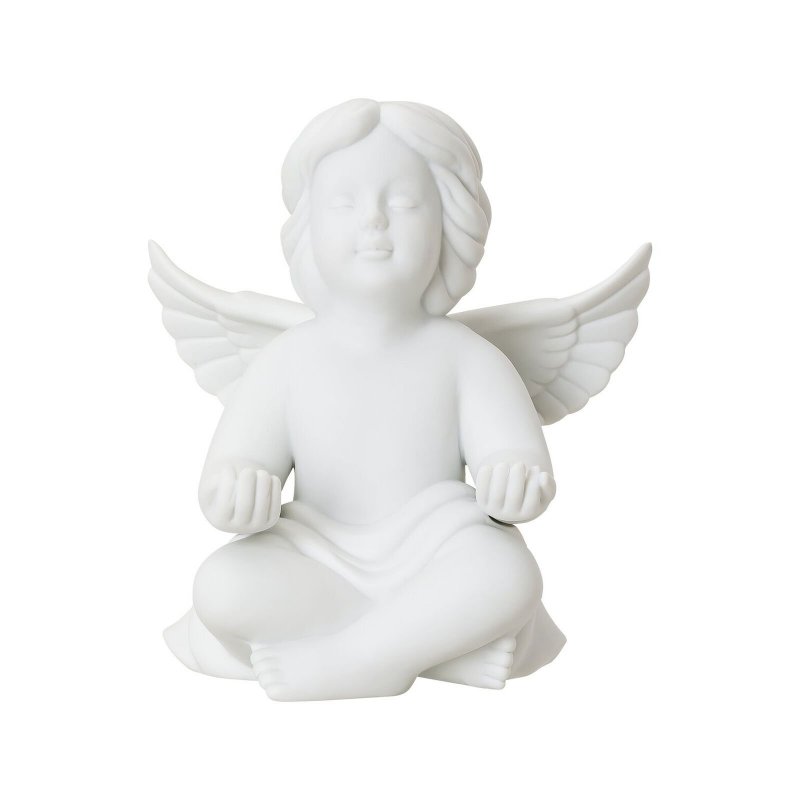 Rosenthal - Angelo In Meditazione - Weiss Matt - Porcellana