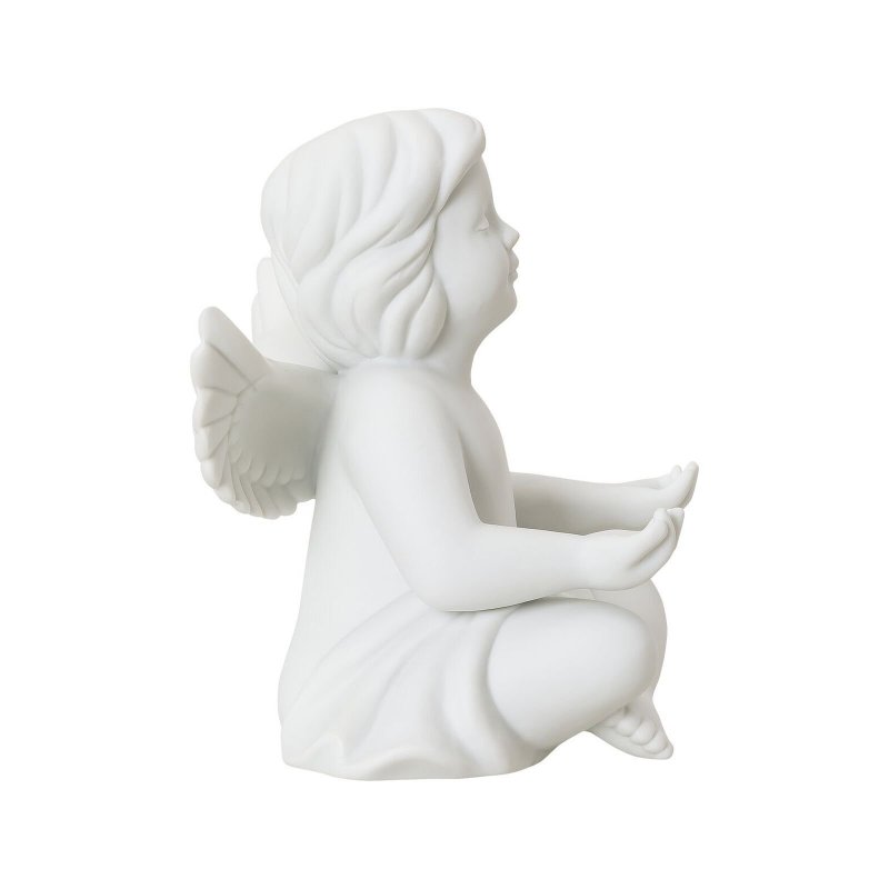 Rosenthal - Angelo In Meditazione - Weiss Matt - Porcellana