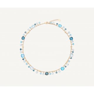 Marco Bicego - Collana A Un Filo - Topazi Blu