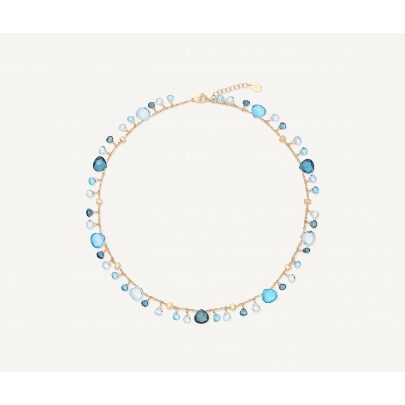 Marco Bicego - Collana A Un Filo - Topazi Blu