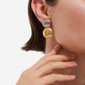 Victoria Cruz - Orecchini Zoom - Argento - Placcato Oro