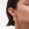 Victoria Cruz - Orecchini Zoom - Argento - Placcato Oro