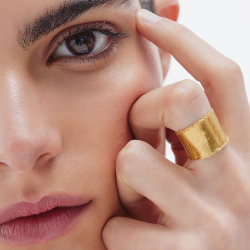 Victoria Cruz - Anello Regolabile - Argento - New York