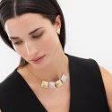Victoria Cruz - Collana Good Morning - Argento - Oro 18Kt