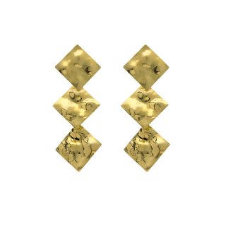 Victoria Cruz - Orecchini Lunghi - Argento - Ghana