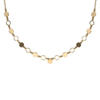 Victoria Cruz - Collana Honey - Argento - Oro 18Kt
