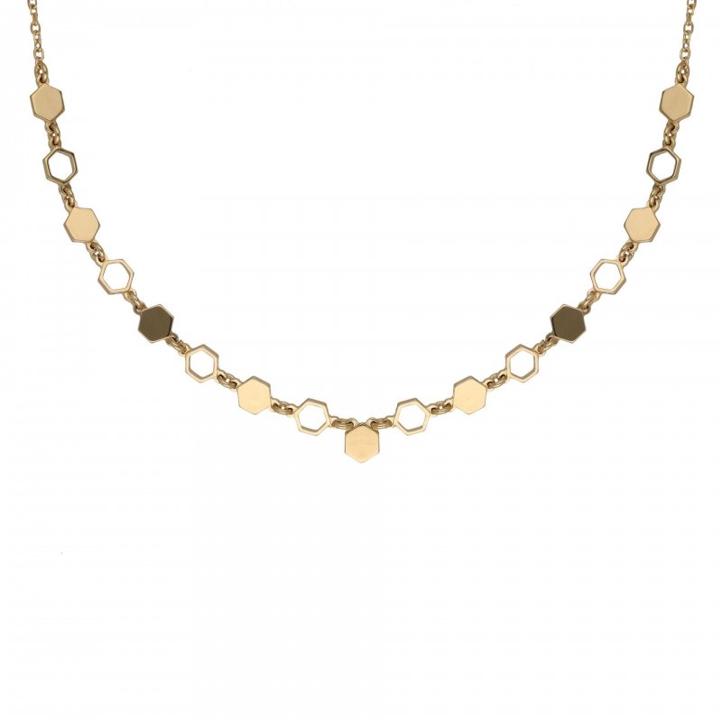 Victoria Cruz - Collana Honey - Argento - Oro 18Kt