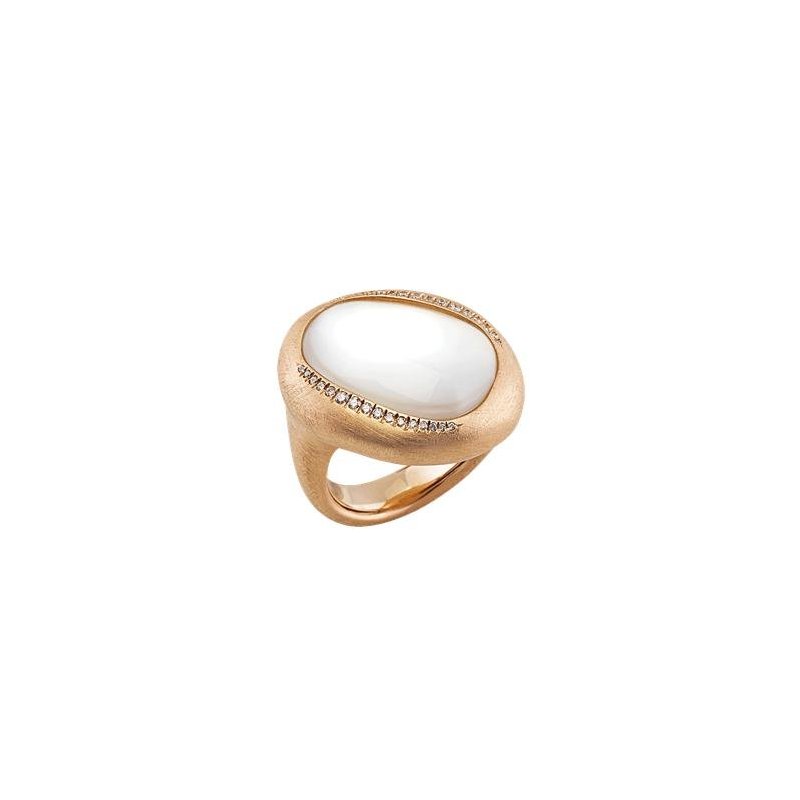 Chantecler - Anello Enchanté - Oro Rosa - Diamanti
