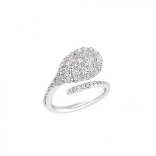 Chantecler - Anello Joyful - Oro Bianco - Diamanti