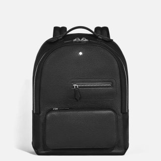 Montblanc - Zaino Grain - Pelle Granulata - Nero