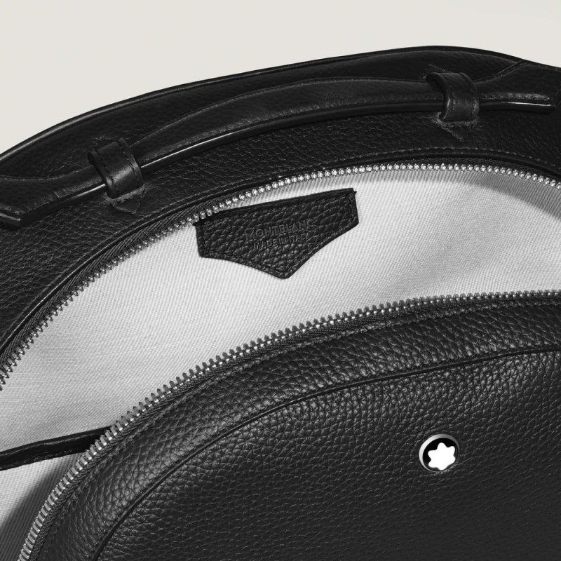 Montblanc - Zaino Grain - Pelle Granulata - Nero